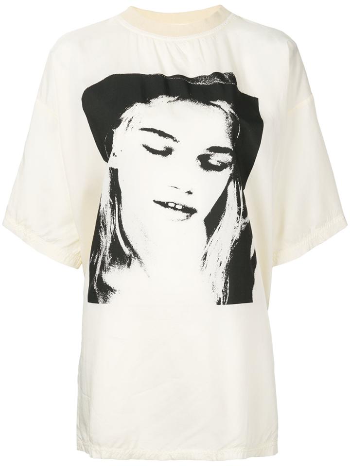 Alyx Face Print T-shirt - Nude & Neutrals