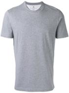 Brunello Cucinelli Crew Neck T-shirt, Men's, Size: Xxl, Grey, Cotton