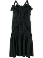 Ellery Cloudy Peak Silk Gathered Dress