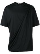 Chalayan Draped T-shirt - Black