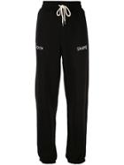 Walk Of Shame Logo Print Track Pants - Black