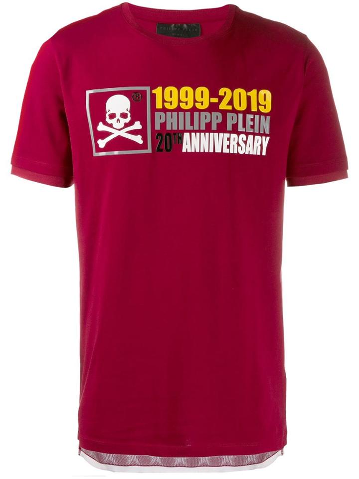 Philipp Plein 20th Anniversary T-shirt - Red