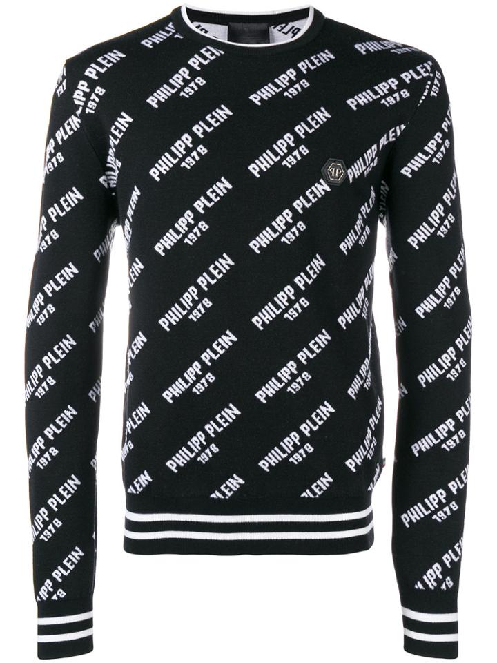 Philipp Plein Pp 18 Pullover - Black