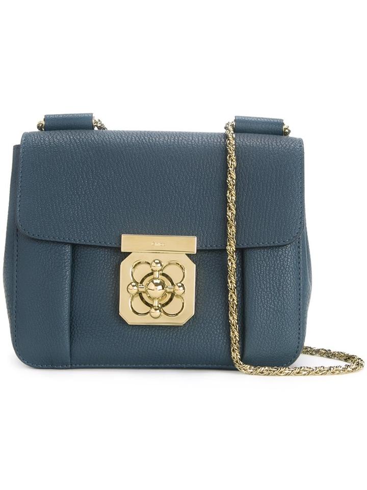 Chloé 'elsie' Shoulder Bag, Women's, Blue