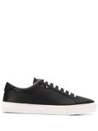 Moncler Lace-up Low Sneakers - Black