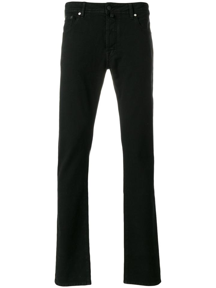 Jacob Cohen Straight-leg Denim Jeans - Black