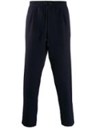 Moncler Drop Crotch Track Trousers - Blue