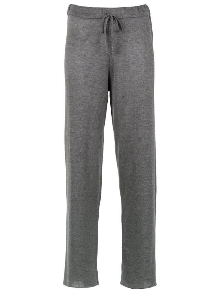Uma Raquel Davidowicz Verônica Straight-fit Trousers - Grey