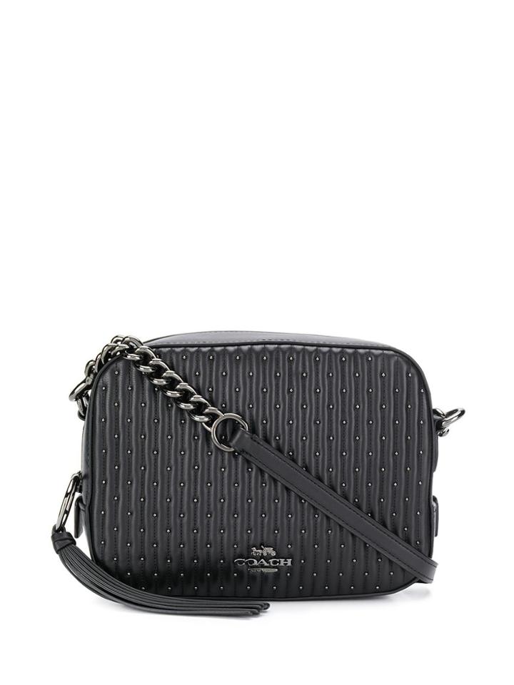Coach Camera Quilted Bag - Black