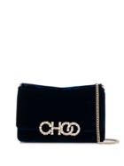 Jimmy Choo Medium Sidney Crossbody Bag - Blue