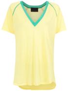 Andrea Bogosian 'brasil' Print Raglan T-shirt - Yellow & Orange