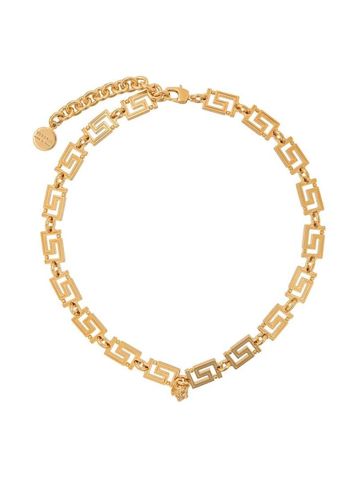 Versace Greca Chain Necklace - Gold