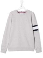Tommy Hilfiger Junior Teen Colour Block Sweatshirt - Grey