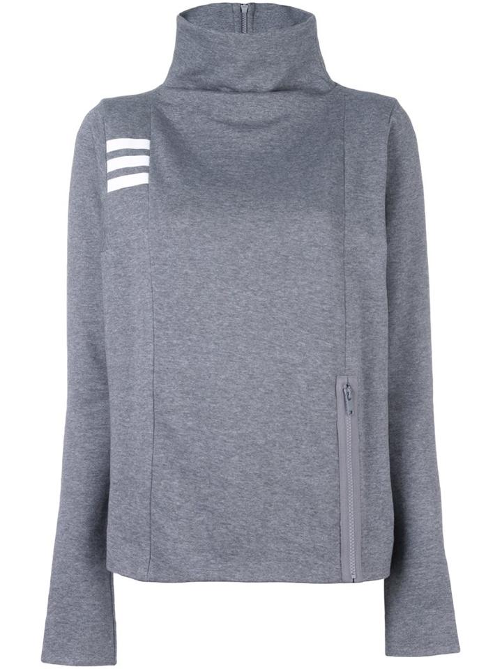 Y-3 Y-3 X Adidas Sweatshirt, Women's, Size: Xs, Grey, Cotton