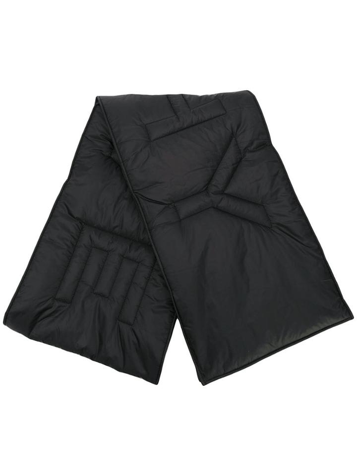 Givenchy Padded Logo Scarf - Black