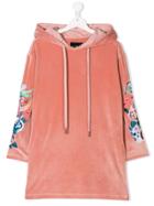 John Richmond Kids Teen Embellished Hoodie - Pink & Purple