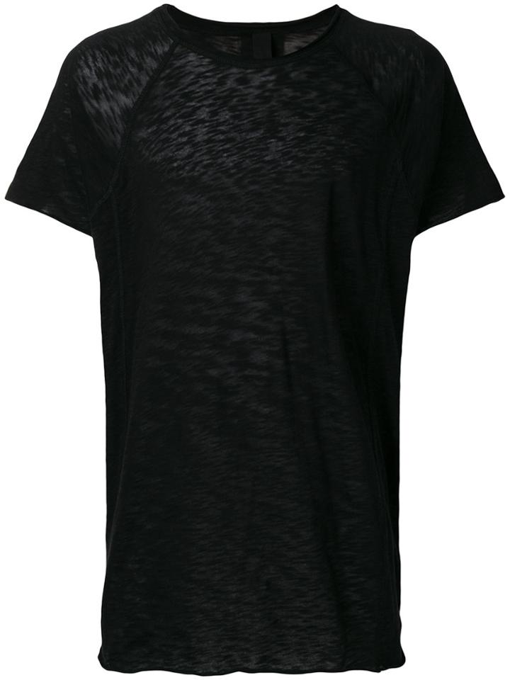 Barbara I Gongini Tape Detail T-shirt - Black