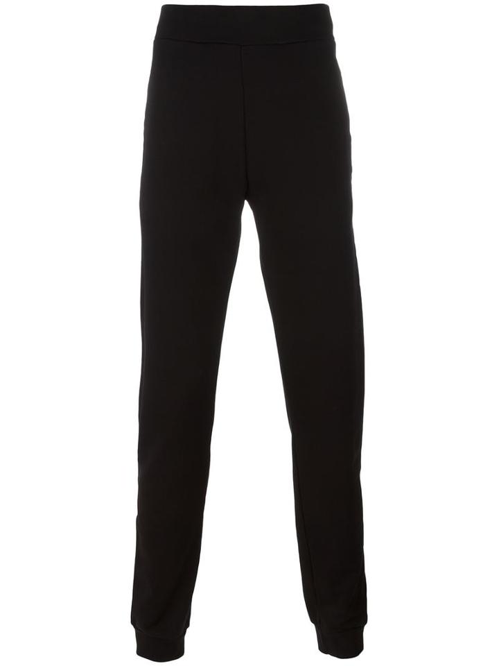Maison Margiela Classic Track Pants, Men's, Size: 46, Black, Cotton