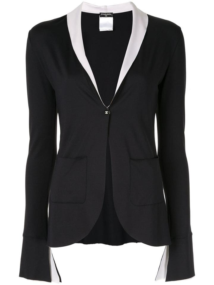 Chanel Pre-owned Long Sleeve Light Jacket - Black