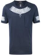 Stone Island Shadow Project - Compass Print T-shirt - Men - Cotton - Xl, Blue, Cotton