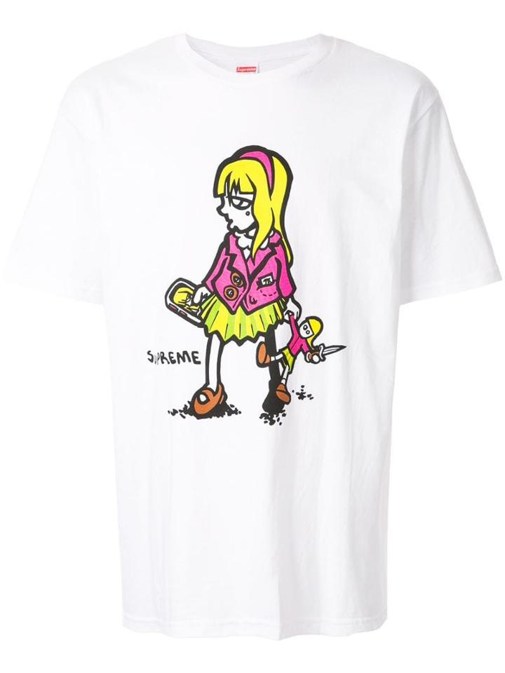 Supreme Suzie Switchblade T-shirt - White