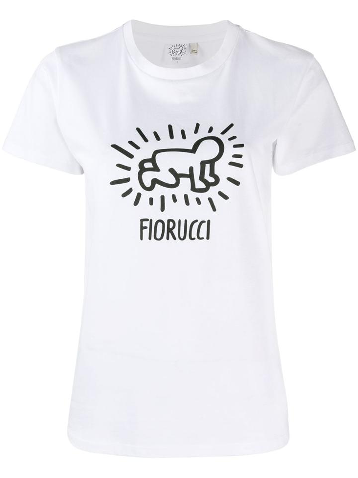 Fiorucci Keith Haring T-shirt - White