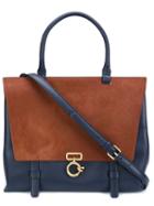 Derek Lam 10 Crosby 'ave A' Top Handle Satchel, Women's, Blue