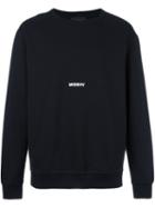 Misbhv Round Neck Sweatshirt, Men's, Size: Large, Black, Cotton