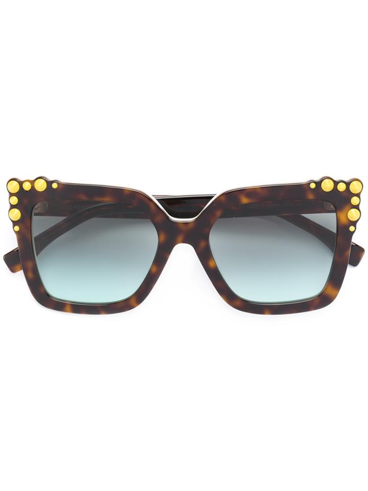Fendi Eyewear Can Eye Sunglasses - Brown