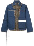 Craig Green Quilted Panel Jacket - Blue