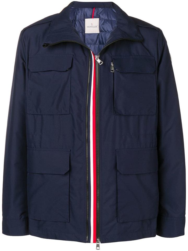 Moncler Nylon Padded Jacket - Blue