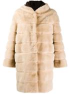 Simonetta Ravizza Mid-length Coat - Neutrals