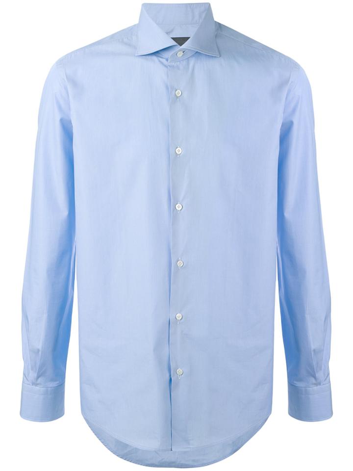 Pal Zileri Fine Stripe Shirt - Blue
