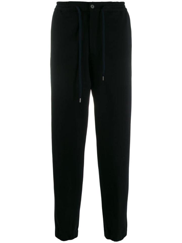 Pt01 Elasticated Track Pants - Black