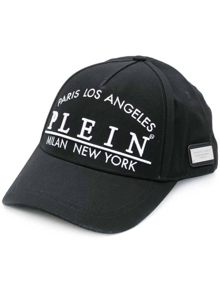 Philipp Plein Plamny Baseball Cap - Black