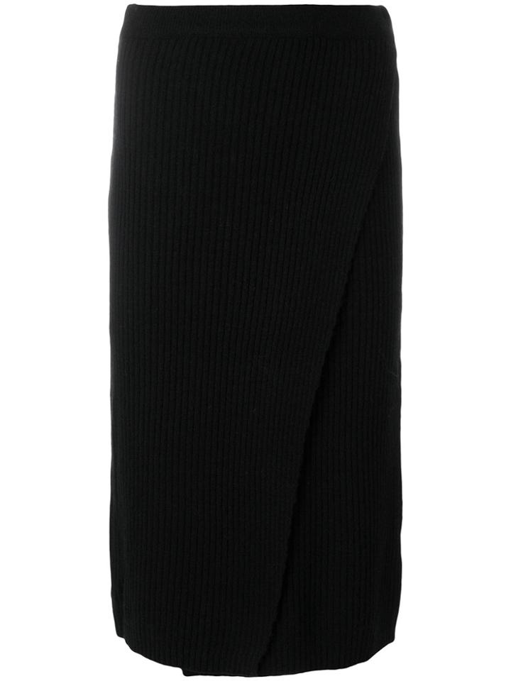 Just Female Corn Knitted Skirt - Black