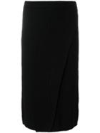 Just Female Corn Knitted Skirt - Black