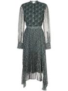 Altuzarra Lakshmi Pleated Asymmetric Dress - Green