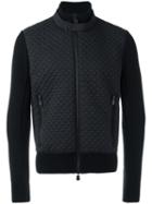 Moncler Grenoble Padded Front Jacket, Men's, Size: Large, Black, Polyamide/wool/polyester