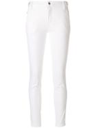 Just Cavalli Side Stripe Detail Jeans - White