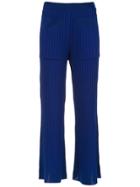 Alcaçuz Jordan Knitted Trousers - Blue