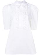 See By Chloé Short-sleeve Ruffled Blouse - White