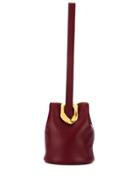 Bottega Veneta Drop Bucket Bag - Red