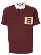 Kent & Curwen 3 Lions Badge Polo Shirt - Red