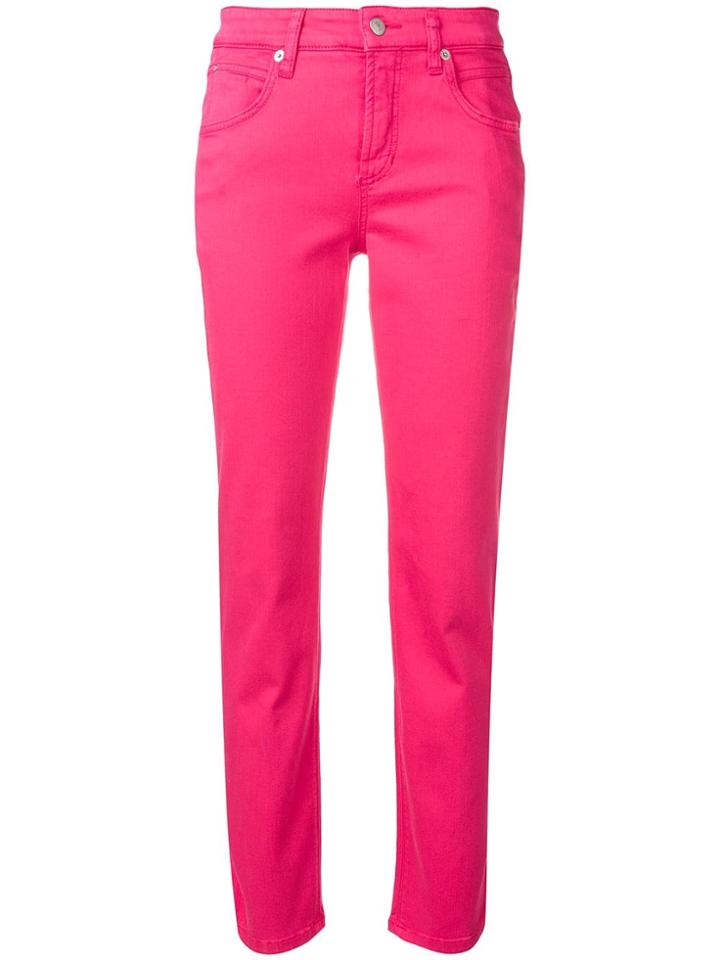 Cambio Slim Fit Jeans - Pink