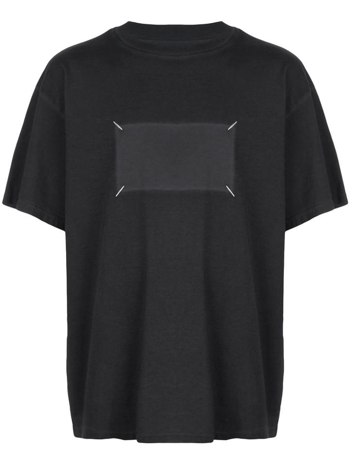 Maison Margiela Stitch Logo T-shirt - Black