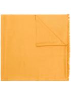 N.peal Pashmina Shawl - Yellow & Orange