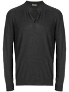 Nuur V-neck Pullover - Grey