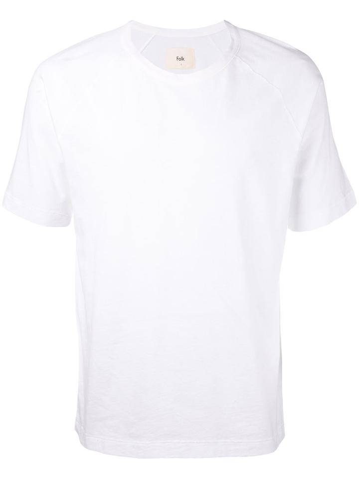 Folk - Classic T-shirt - Men - Cotton/polyester - 2, White, Cotton/polyester