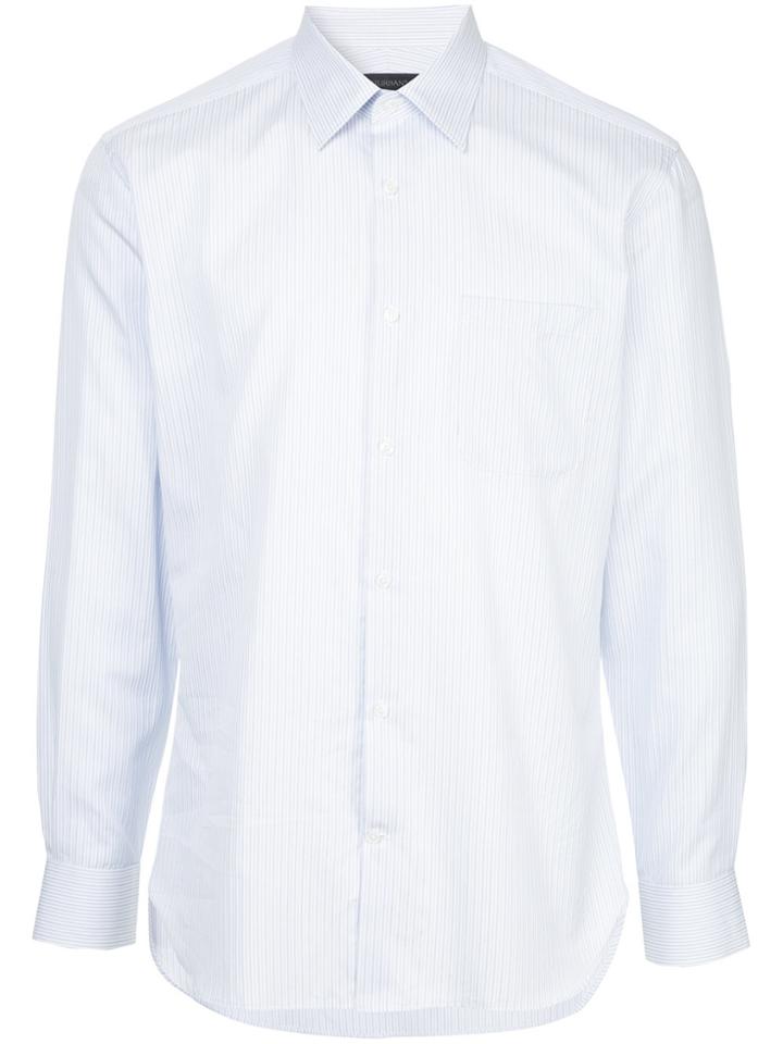 D'urban Striped Shirt - White